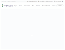 Tablet Screenshot of littlegnesta.com